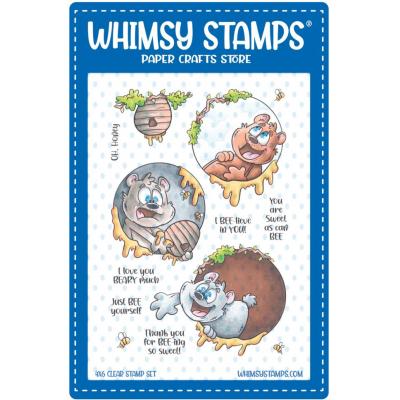 Whimsy Stamps Stempel - Honeybear